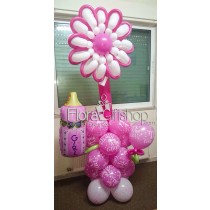 Pink Big Flower Balloons