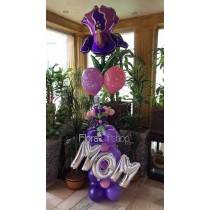 Silver Mom Balloons