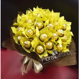 Sunshine Ferrero Bouquet