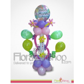 Cheerful Happy Birthday Balloons