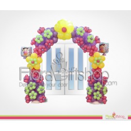 Dora with Flowers Entrance Balloons