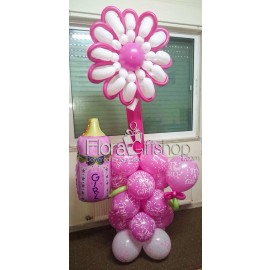 Pink Big Flower Balloons