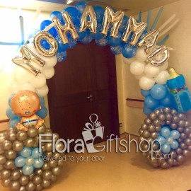 Two Silver Wheels Balloons