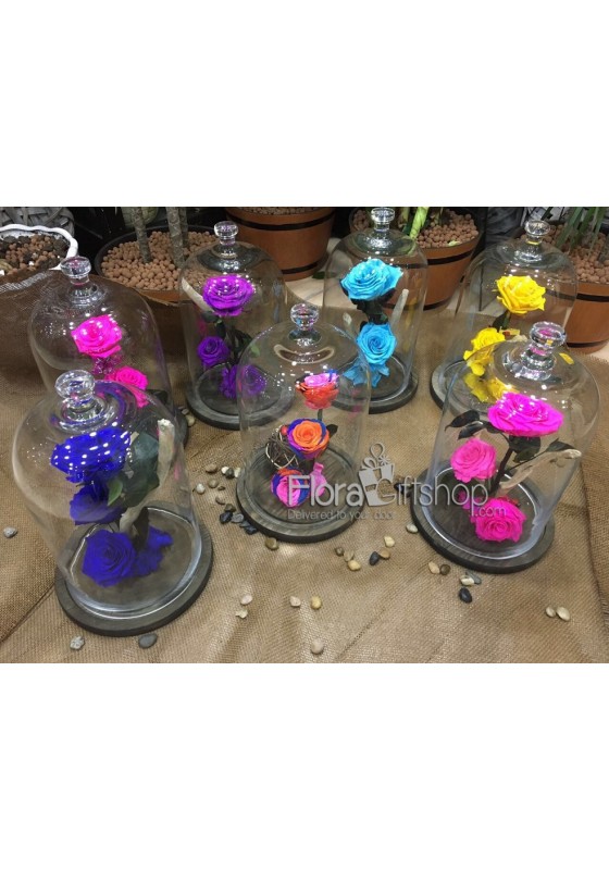  3 Forever Roses - Medium Vase