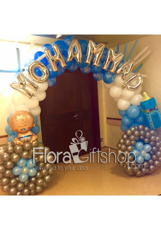 Two Silver Wheels Balloons