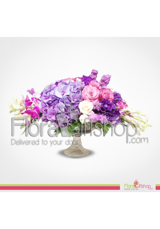 Magic of Orchids and Hortensia