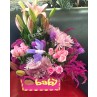 Newborn baby Girl Flowers 
