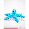 Blue Octopus Birthday Balloons 