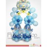 Big Flowers Baby boy balloons