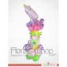 Pink & Purple Baby Girl Bottle