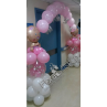 Two Babies Balloons Arch 1