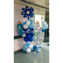 Blue whale & baby Balloons