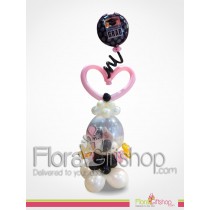 Congrats Heart Balloons