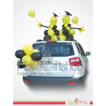 Two Graduated boys Balloons