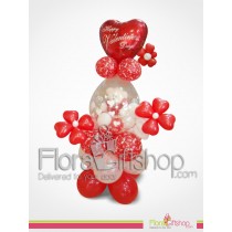 valentine Bear Balloons