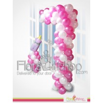 Baby Bottle Door Decoration Balloons