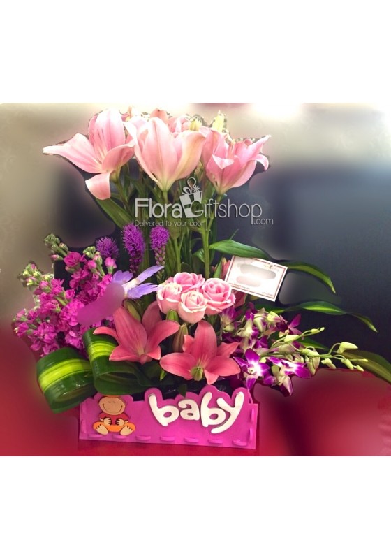 Newborn baby Flowers 