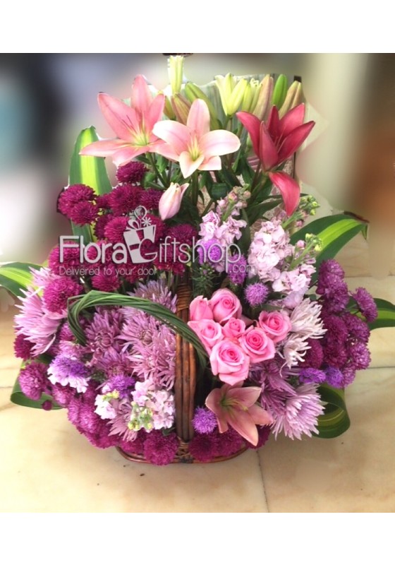 Purple Mix Flowers