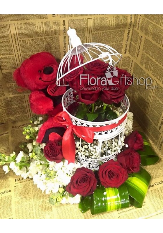 Red Roses in My Cage 