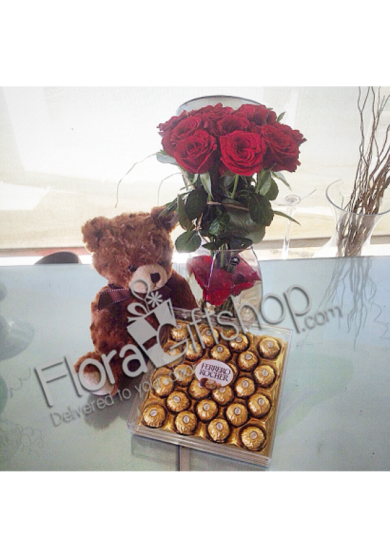 Teady Bear and Ferrero mix