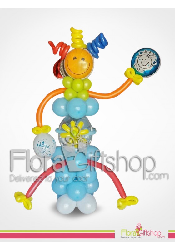 Smiley Face Birthday Balloons