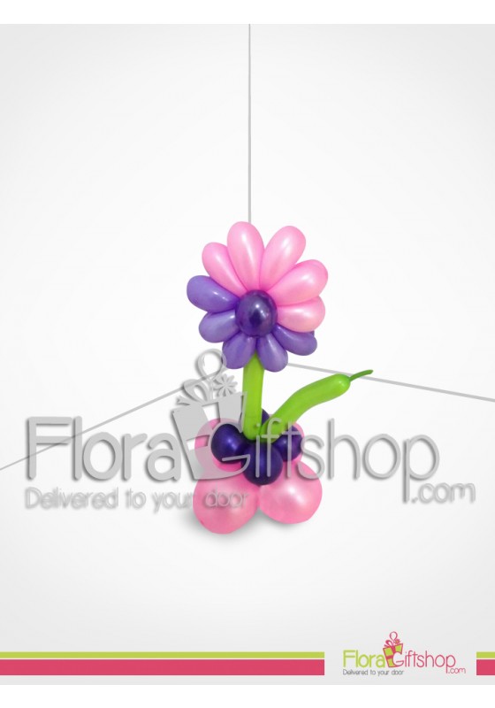 Purple & pink Flower Balloon
