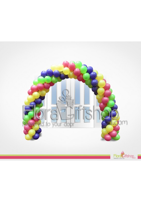 Colored Entrance Balloons