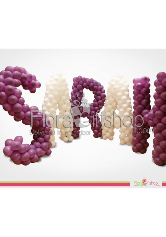 Name Shape Balloons