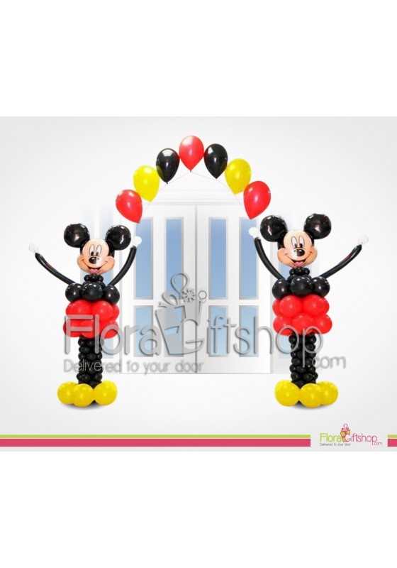 Micky Mouse Welcomes You Balloons 
