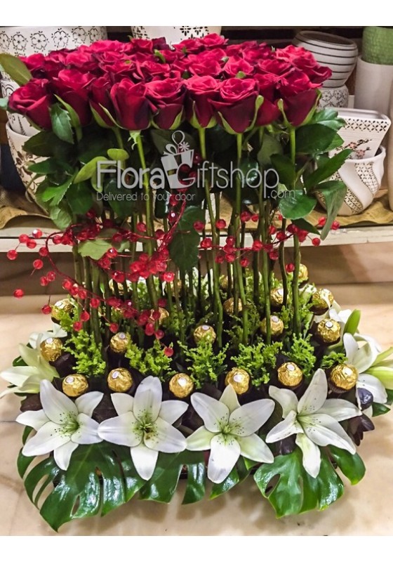 Red Ferrero Garden