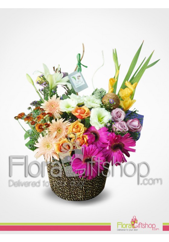 Colorful Flowers Gift