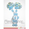 Blue eyes baby balloons