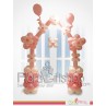  Stylish Pink & white Door Decoration